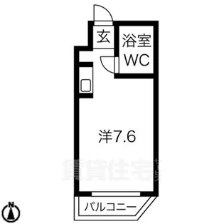 ラトゥール御替地【3階】の間取り