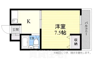 ロイヤルシティ【2階】の間取り