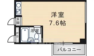 エメラルド立花北【3階】の間取り