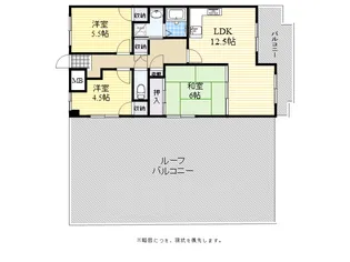 フレイグラント坂山【4階】の間取り