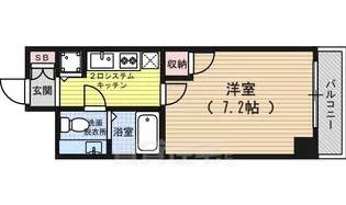 コスモフォーラム四条【5階】の間取り