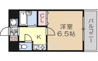 パラシオ塚本3【3階】の間取り