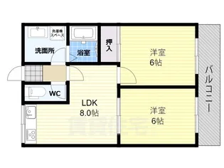 アールグレイ山本【4階】の間取り