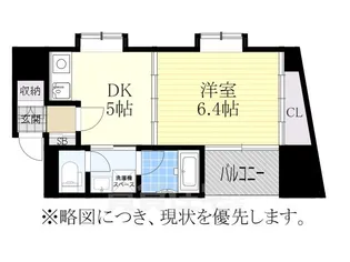 イマージュ池下【7階】の間取り