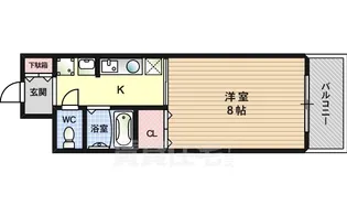 グランサンヴェール矢野【3階】の間取り
