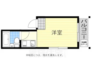 エクラ東住吉3【3階】の間取り