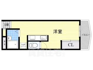 ネオコーポ都東棟【2階】の間取り