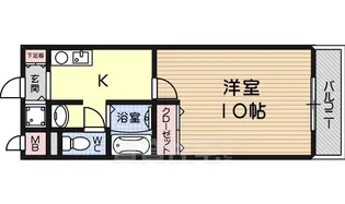 エスポワールエミネンス【4階】の間取り