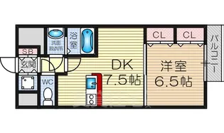 センターヒル御幣島【6階】の間取り