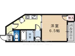 ブレスコート新金岡1号館【2階】の間取り