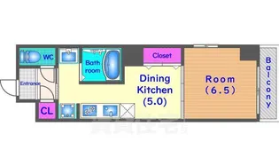 グランド・パルティール3【5階】の間取り