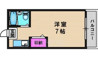 SUNLIT【311号室】の間取り