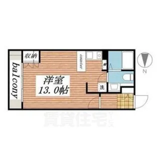 アル・ドゥ6【6階】の間取り