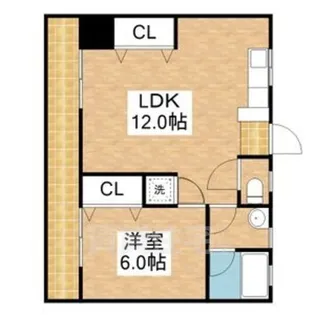 小林ビル【4階】の間取り