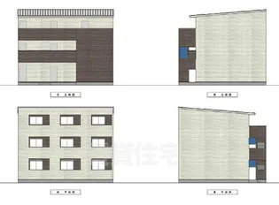 T.A明前町 A棟【2階】の外観