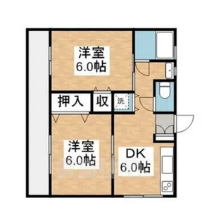 小林ビル【5階】の間取り