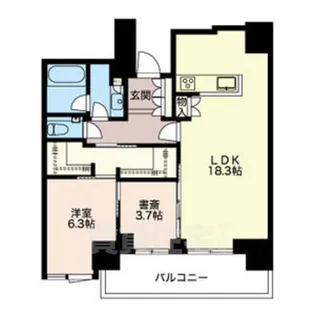 グランドメゾン御園座タワー【16階】の間取り