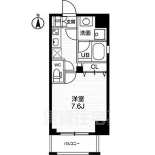 AVANTI johoku【6階】の間取り