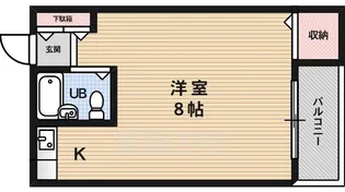 LIVE東久【2階】の間取り