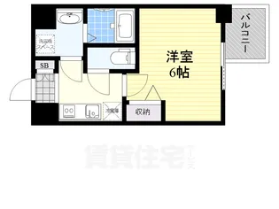 エスリード新大阪グランファースト【10階】の間取り