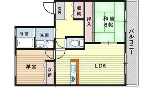 ディアス21【1階】の間取り
