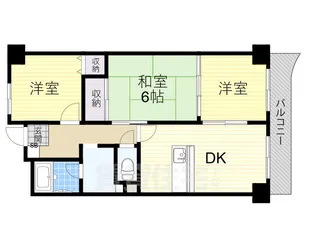 エルベ平野【3階】の間取り