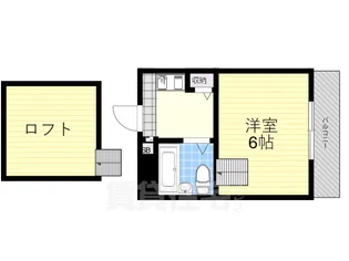 グランドムール都島【6階】の間取り