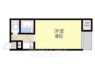 クレセント塚本【202号室】の間取り