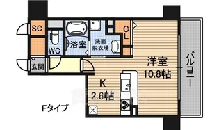 サンメゾン11【5階】の間取り
