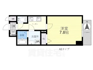 THE RESIDENCE S【2階】の間取り
