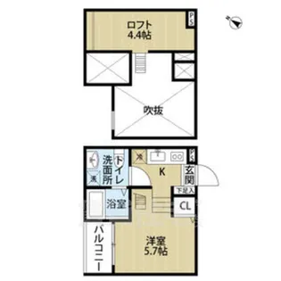 Tr na ng(ティルナノーグ)【2階】の間取り