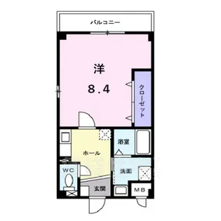 カーサ ヴェルデ【2階】の間取り