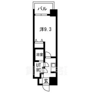 大阪府堺市堺区甲斐町東1丁【マンション】の間取り