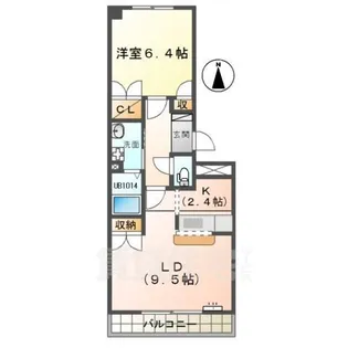 スティ・マキ【3階】の間取り