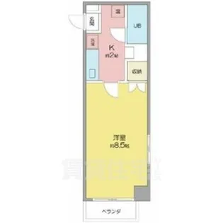 フォレスト今池【7階】の間取り