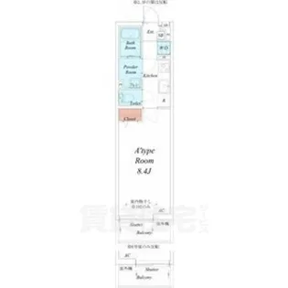 リブリ・OZウイング【1階】の間取り