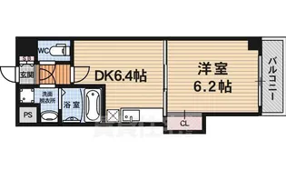 クレオシティ【8階】の間取り