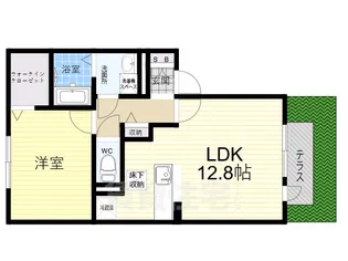 奈良県大和郡山市小泉町【アパート】の間取り