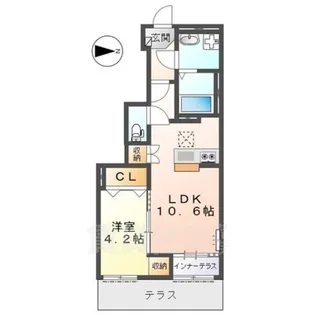 Lera Pirica 【1階】の間取り