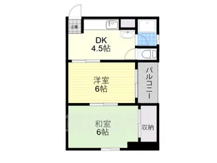 泉第2ハイツ【2階】の間取り