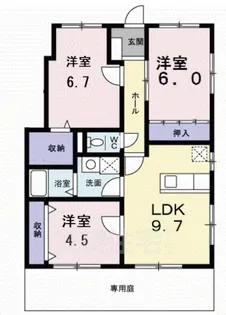 プリマベーラ【1階】の間取り