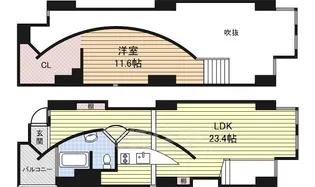 アークピュアモリロン【6階】の間取り
