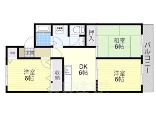 メゾンファミーユ【2階】の間取り