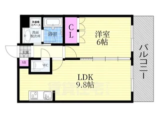 音羽ハイツ【2階】の間取り