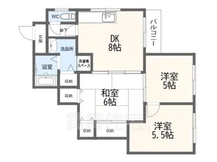 ツェルマットハイム【2階】の間取り