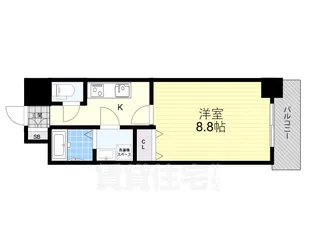 TKアンバーコート堺東2【8階】の間取り