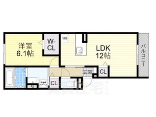 chrysantheme 大鳥【2階】の間取り