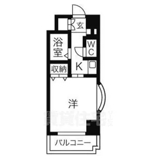 ラ・ポルテ堀田【2階】の間取り
