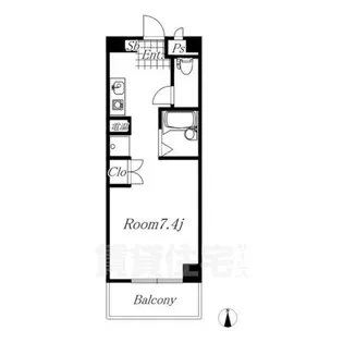 ハインホーフ雪扇【4階】の間取り