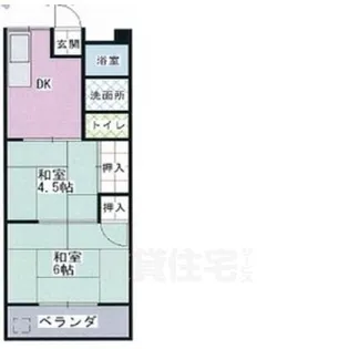 木下ビル【2階】の間取り